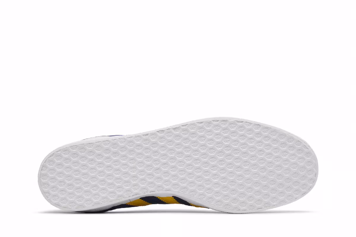 Arsenal FC x adidas Gazelle Collegiate Navy Tribe Yellow, view 5