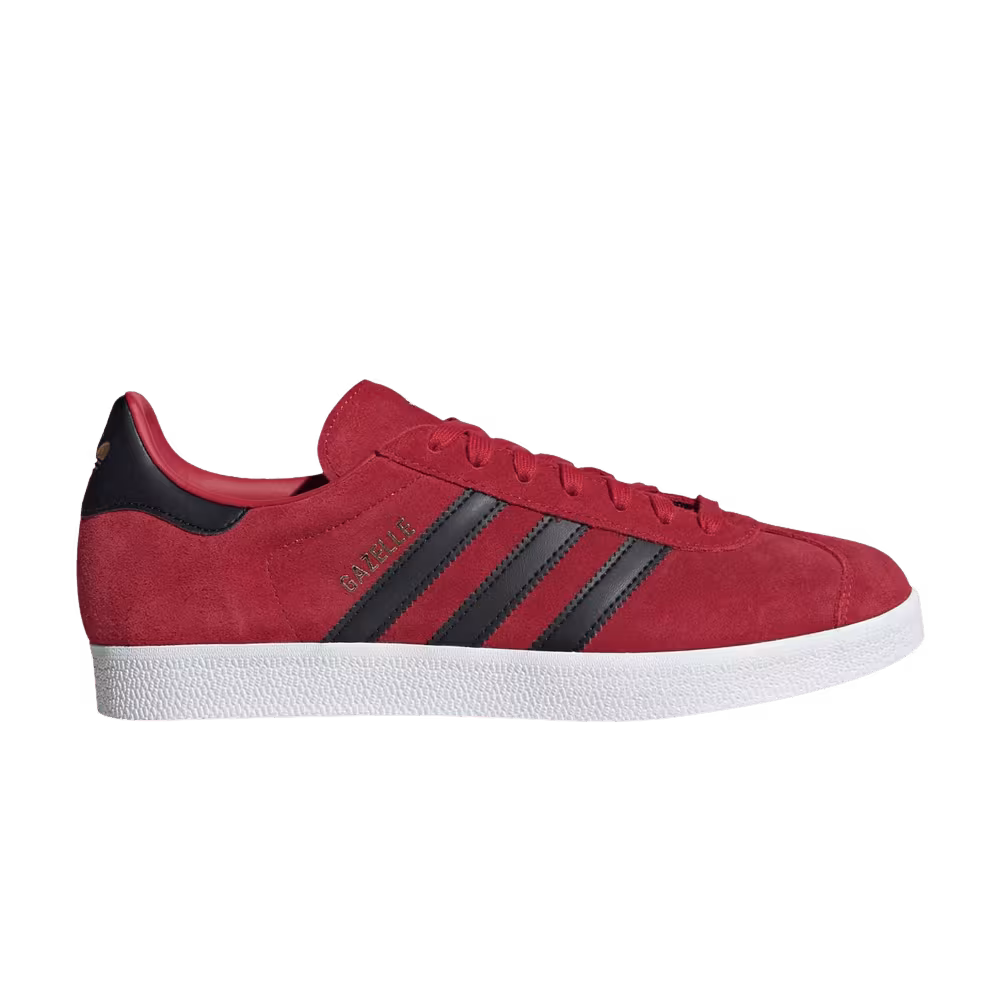 Manchester United x adidas Gazelle Red Black