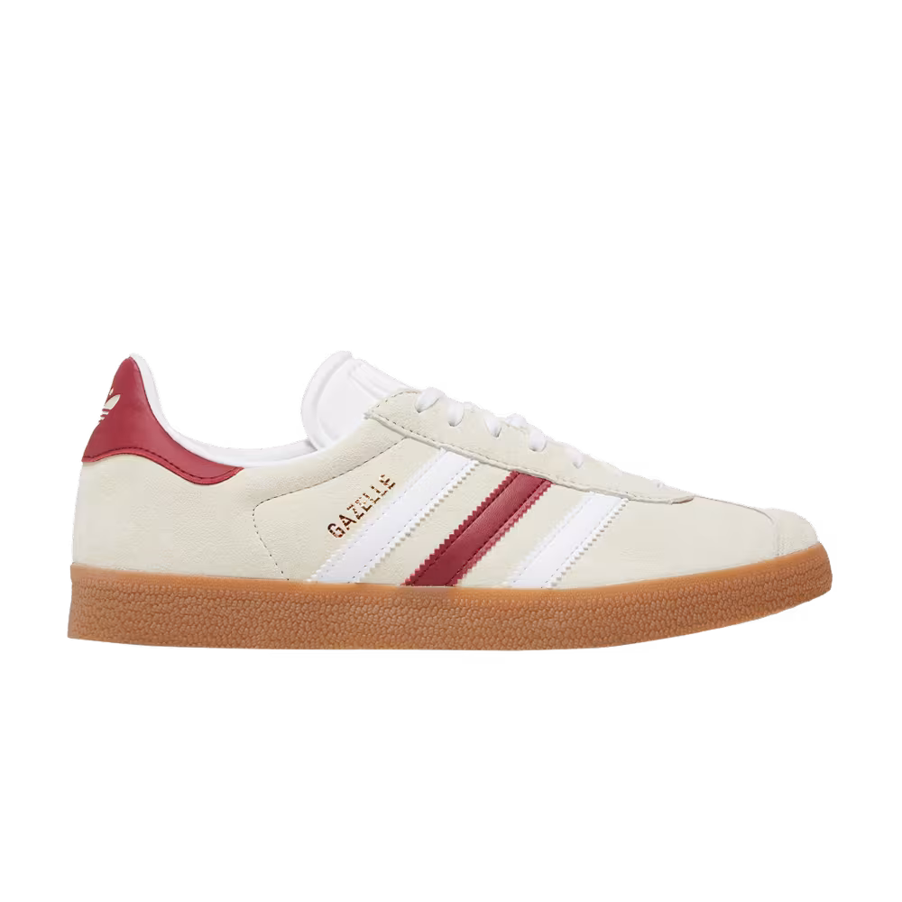 adidas Gazelle Aluminium Burgundy