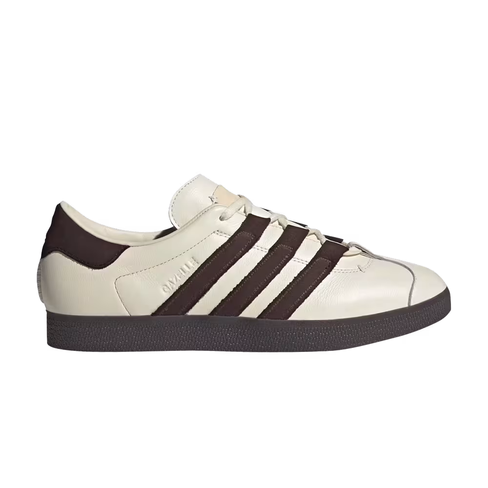 Foot Industry x adidas Gazelle Cream Dark Brown