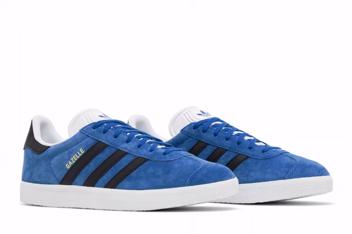 Adidas Gazelle Blue Bird Black, view 9