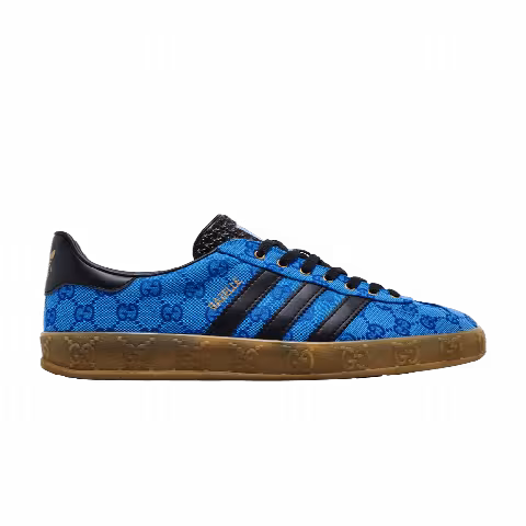 adidas x Gucci Gazelle 'Blue GG Monogram'