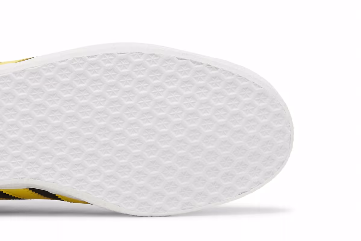 Adidas Gazelle Black Impact Yellow, view 6