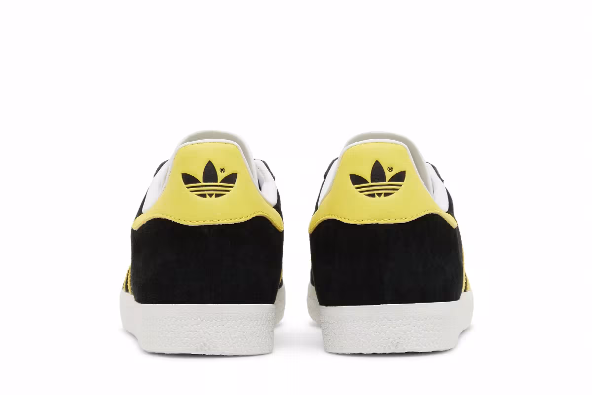 Adidas Gazelle Black Impact Yellow, view 7