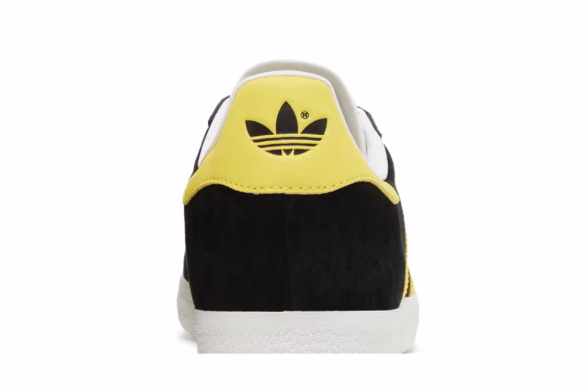 Adidas Gazelle Black Impact Yellow, view 8