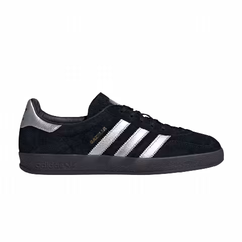 Adidas Gazelle Indoor 'Black Matte Silver'