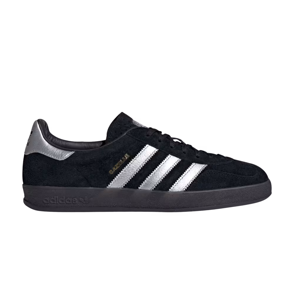 Adidas Gazelle Indoor Black Matte Silver