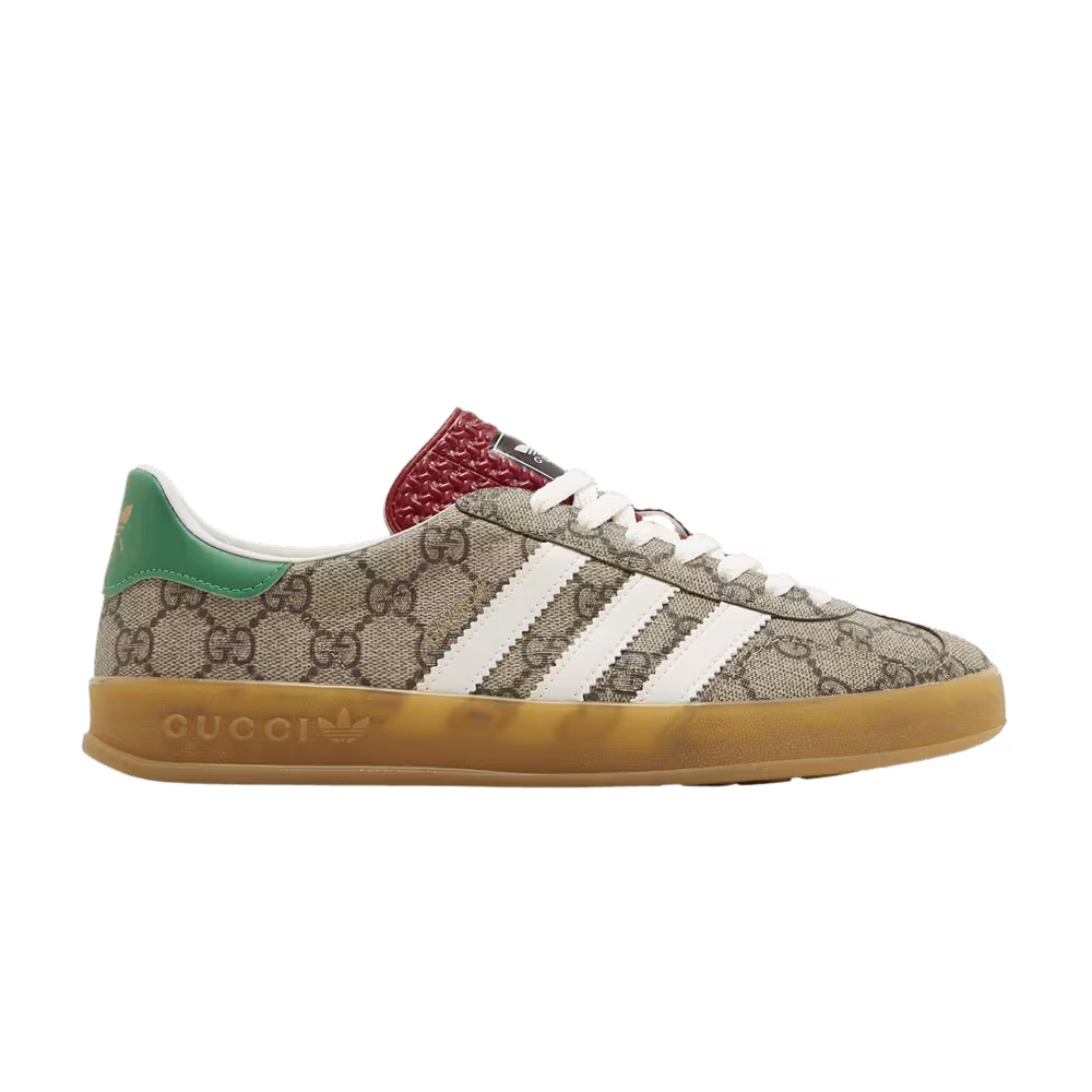Gucci x adidas Women's Gazelle Beige GG Monogram