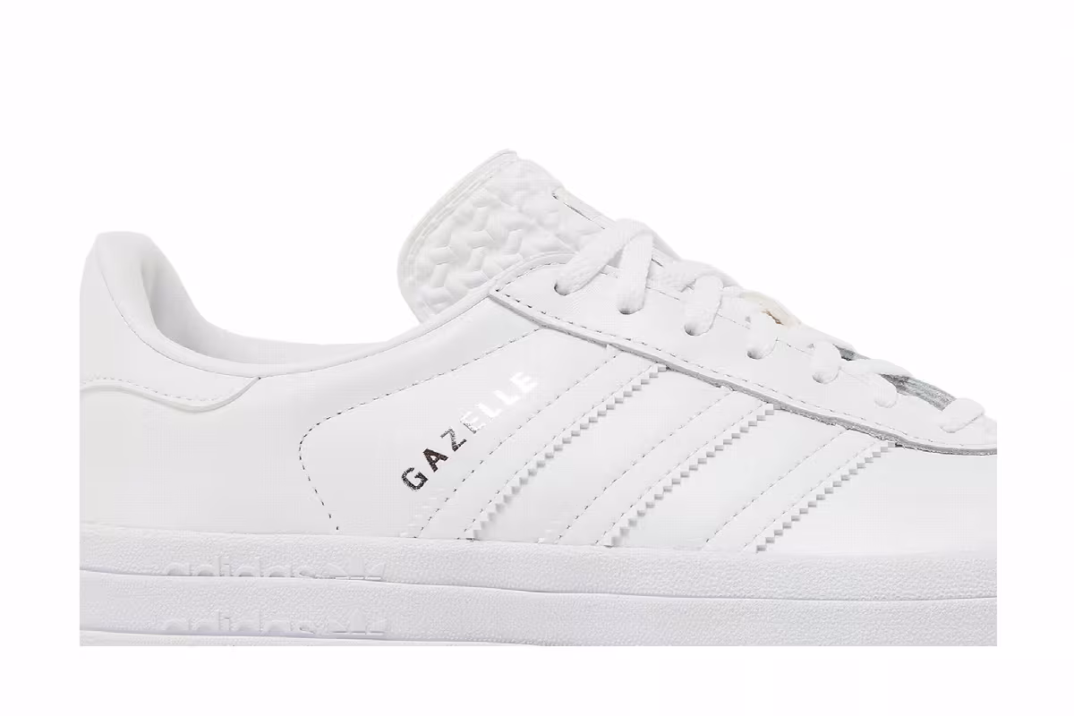 adidas Women's Gazelle Bold Triple White, view 3