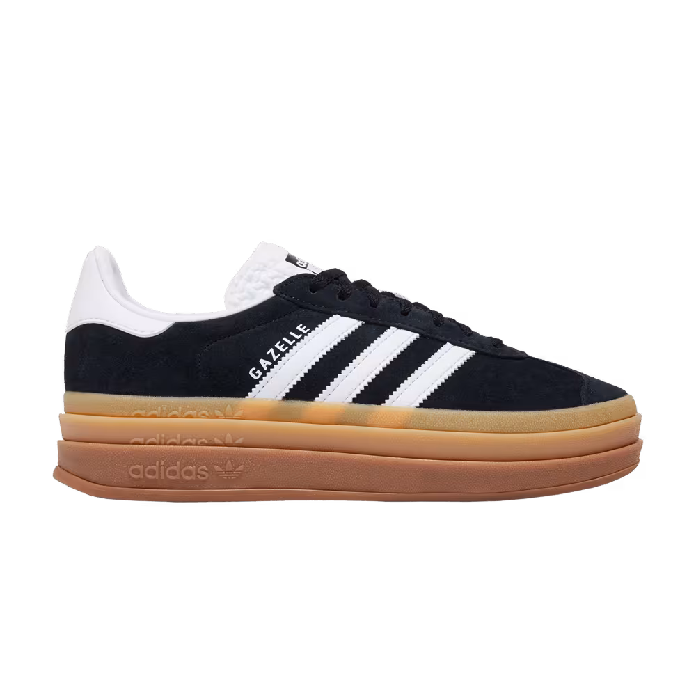 adidas Women's Gazelle Bold Black Gum