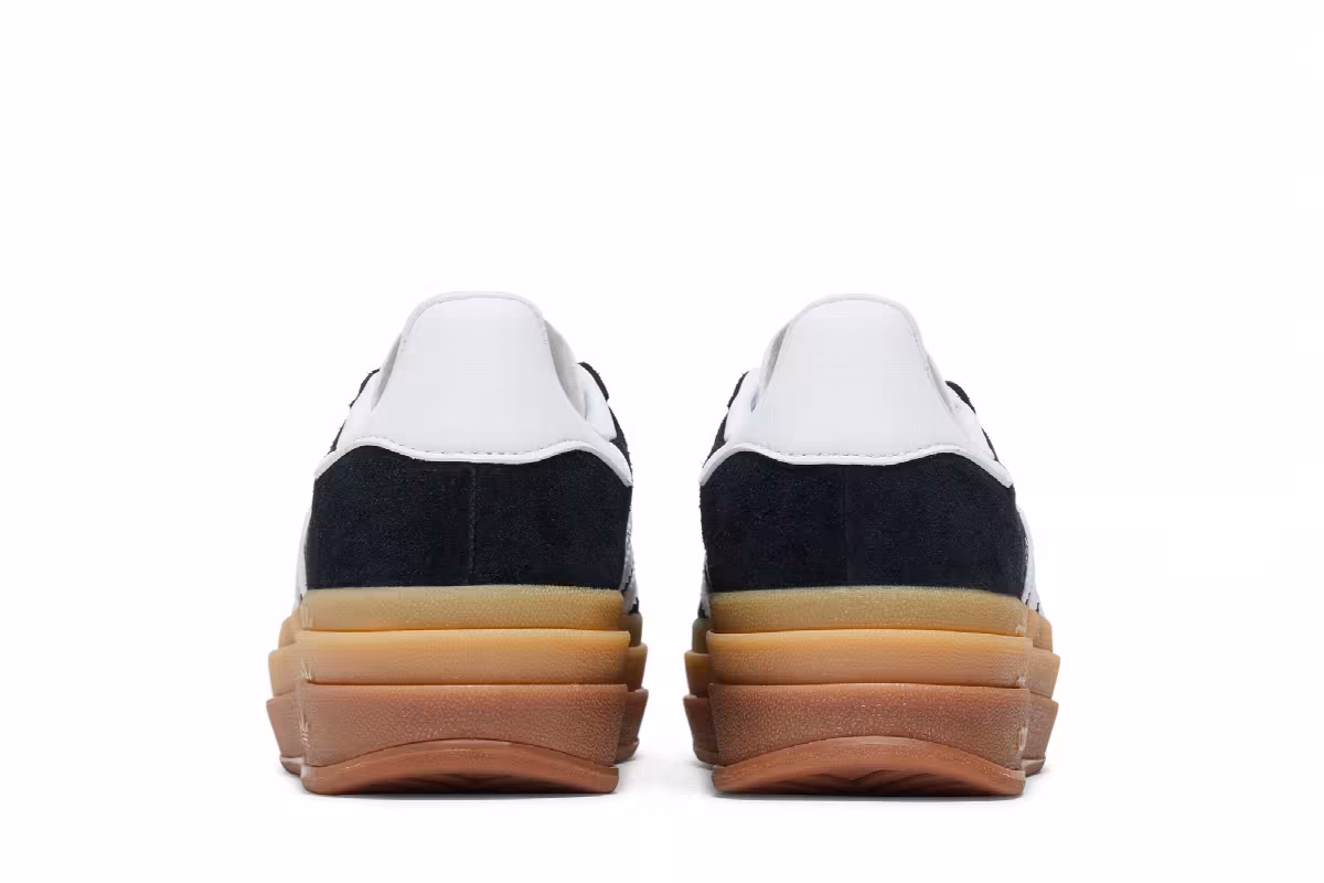 adidas Women's Gazelle Bold Black Gum, view 7