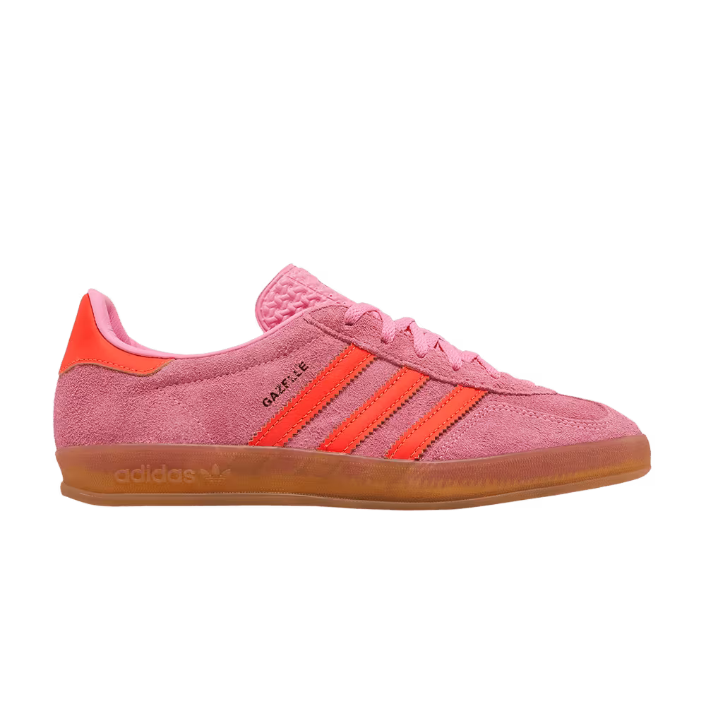 adidas Women's Gazelle Indoor Beam Pink Solar Red