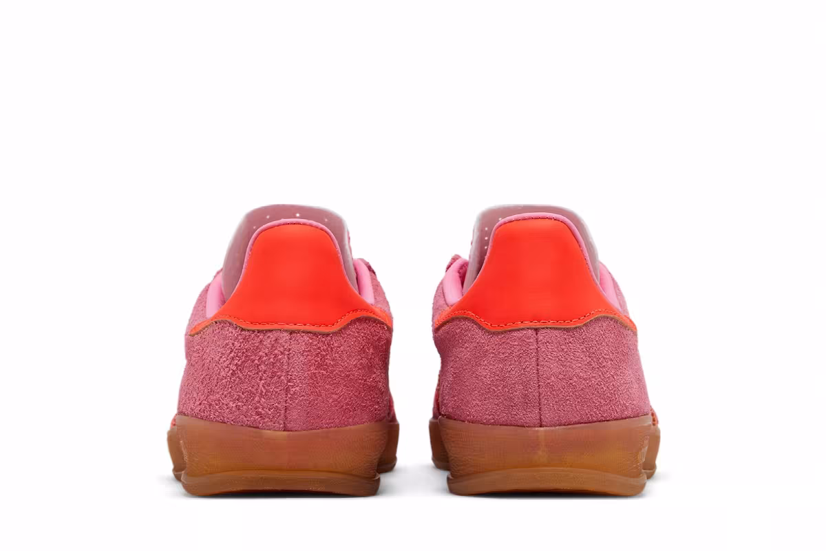 adidas Women's Gazelle Indoor Beam Pink Solar Red, view 7