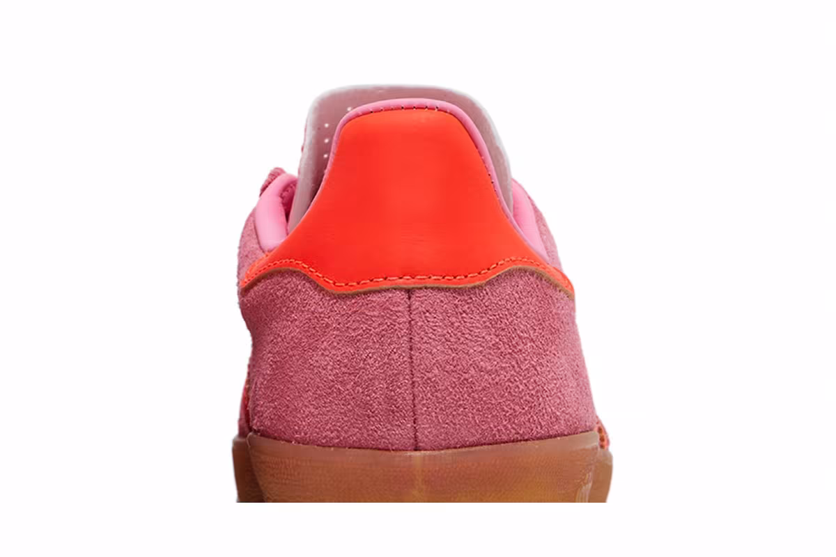adidas Women's Gazelle Indoor Beam Pink Solar Red, view 8