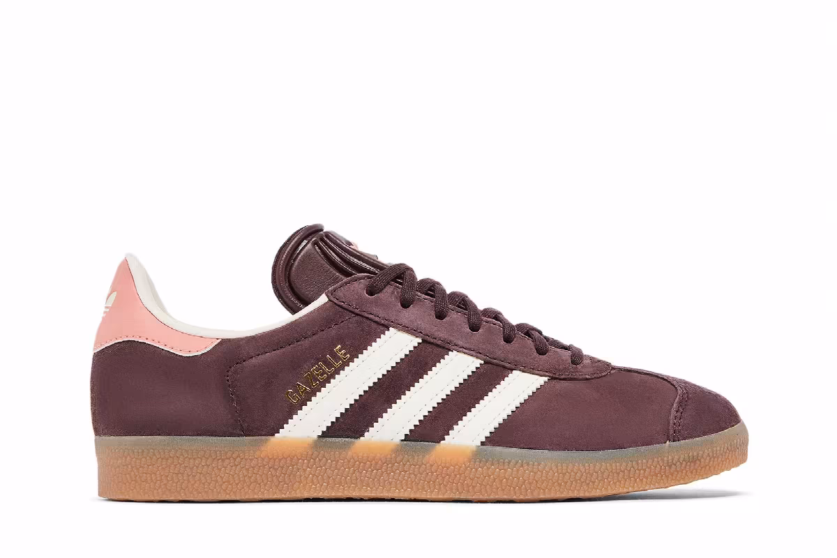 adidas Women's Gazelle Shadow Brown, view 2