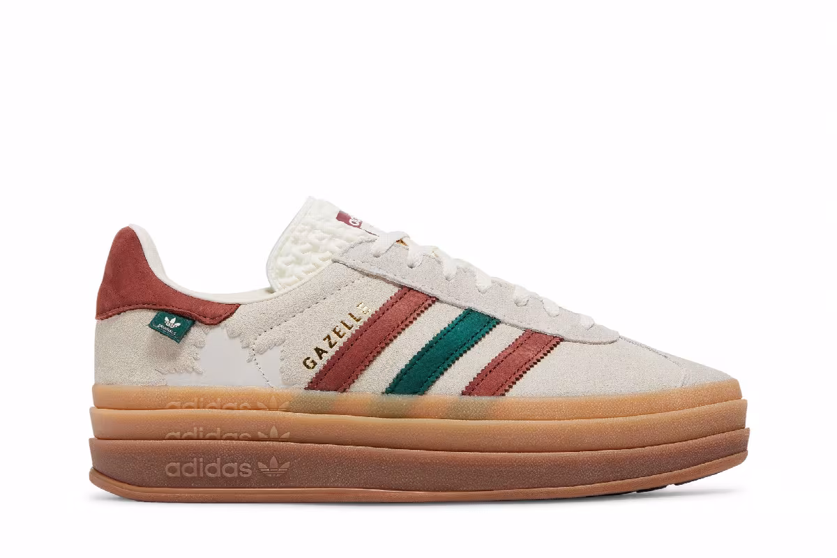 adidas Women's Gazelle Bold Maple Leaf, view 2