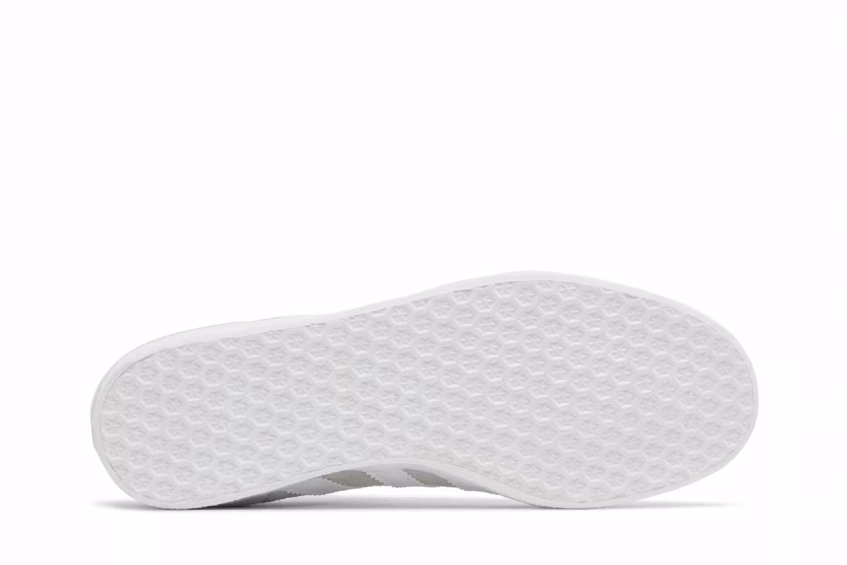adidas Women's Gazelle Grey White, view 5