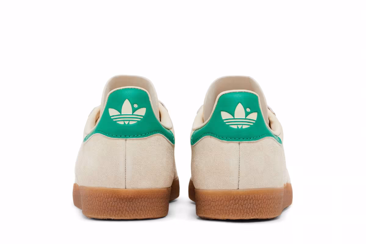 adidas Women's Gazelle Wonder White Green, view 7