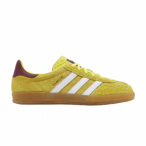 adidas Wmns Gazelle Indoor 'Bright Yellow Burgundy'