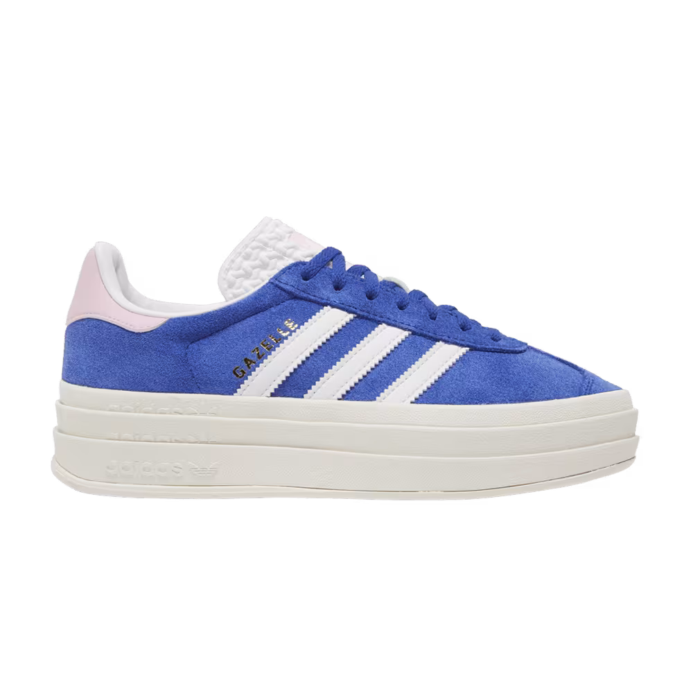 adidas Women's Gazelle Bold Lucid Blue Pink