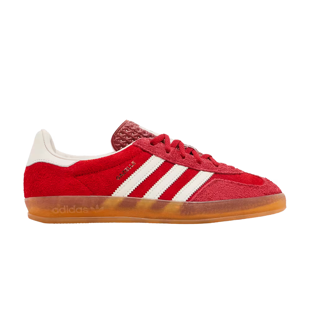 adidas Women's Gazelle Indoor Active Maroon Gum