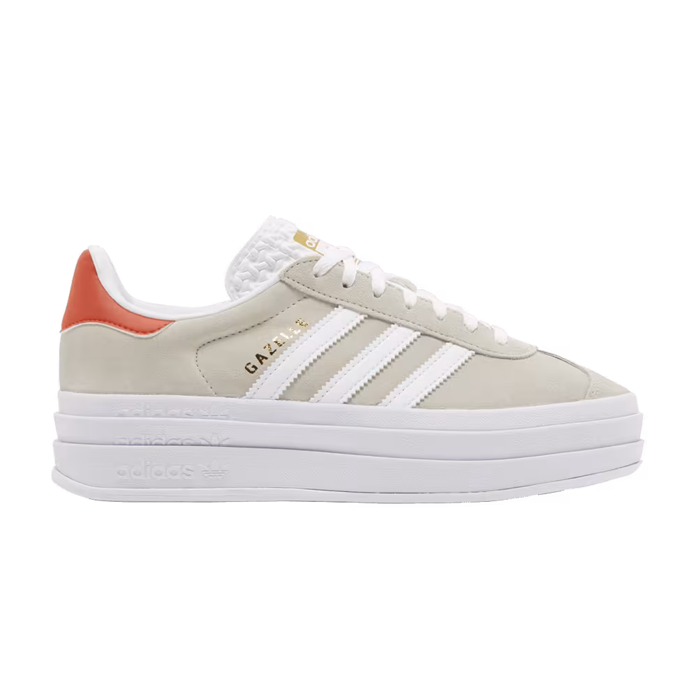 adidas Women's Gazelle Bold Wonder Beige Orange