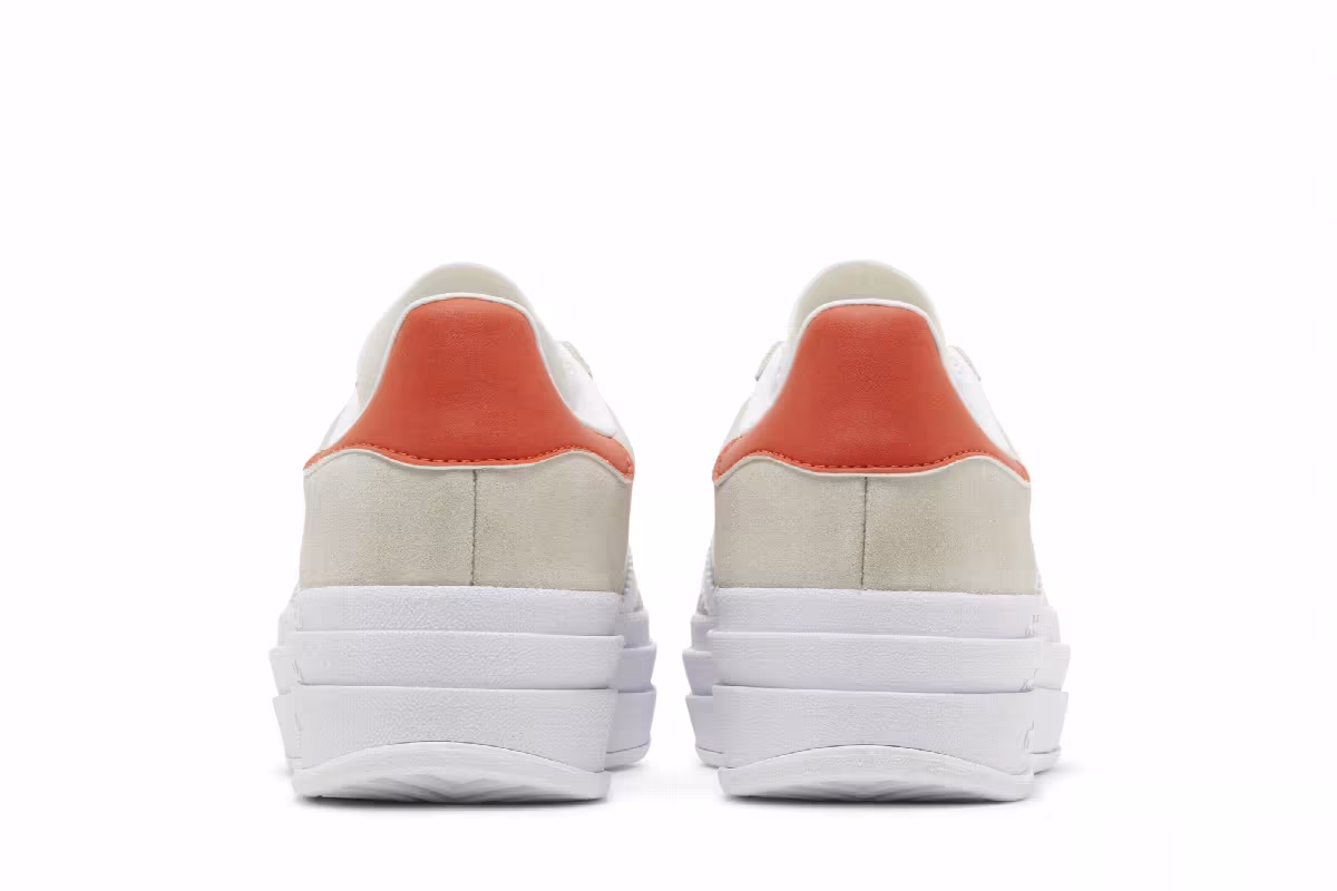 adidas Women's Gazelle Bold Wonder Beige Orange, view 7