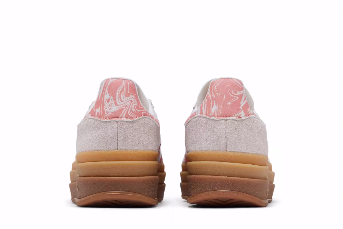 adidas Women's Gazelle Bold Putty Mauve Marble, view 7