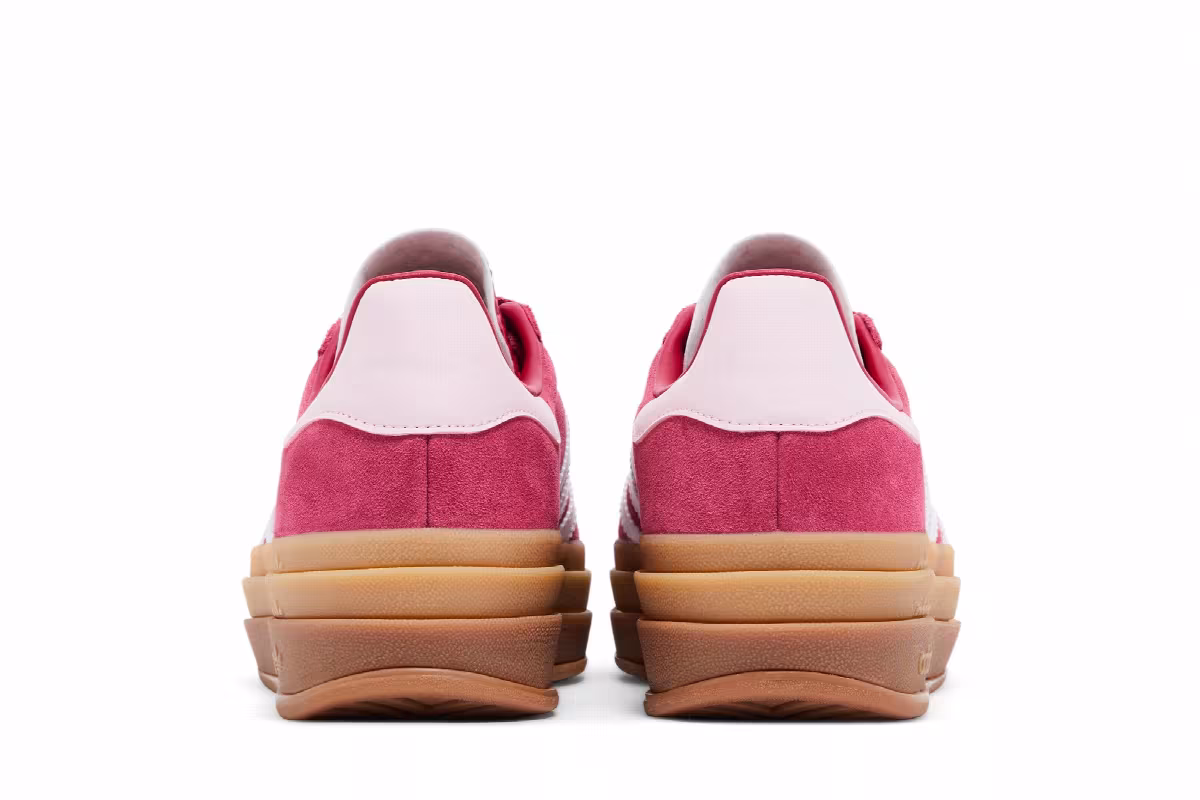 adidas Women's Gazelle Bold Wild Pink Gum, view 7