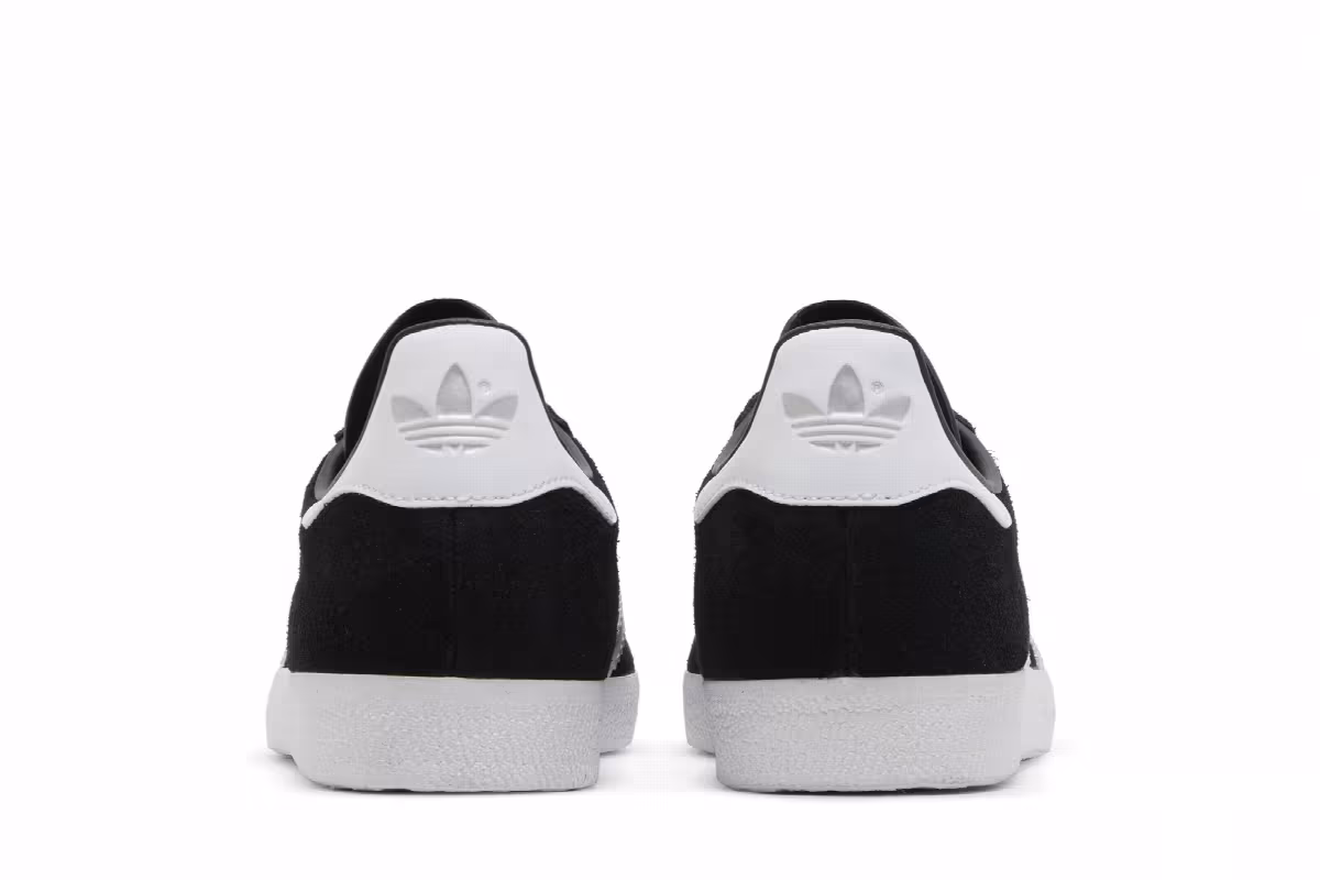 adidas Women's Gazelle Black Silver Metallic, view 7