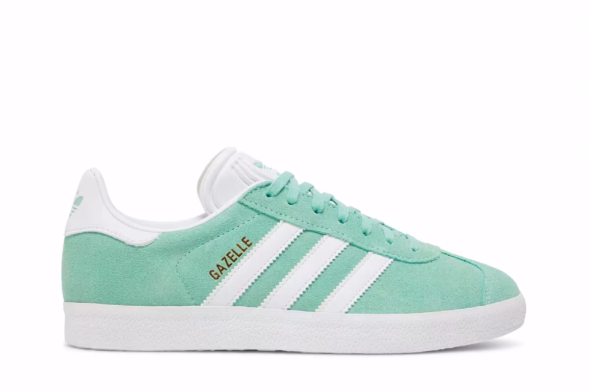 adidas Women's Gazelle Pulse Mint, view 2