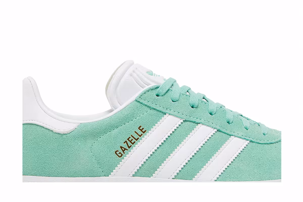 adidas Women's Gazelle Pulse Mint, view 3