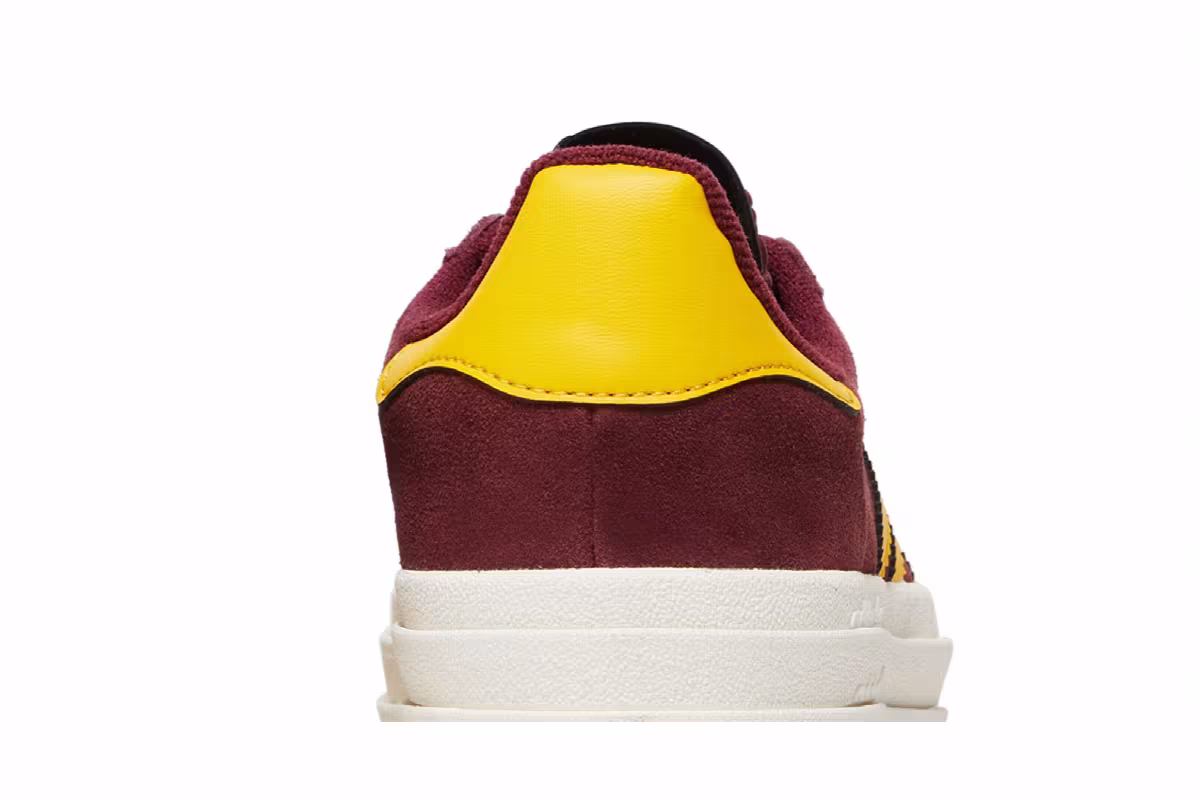adidas Women's Gazelle Bold Shadow Red Gold, view 8