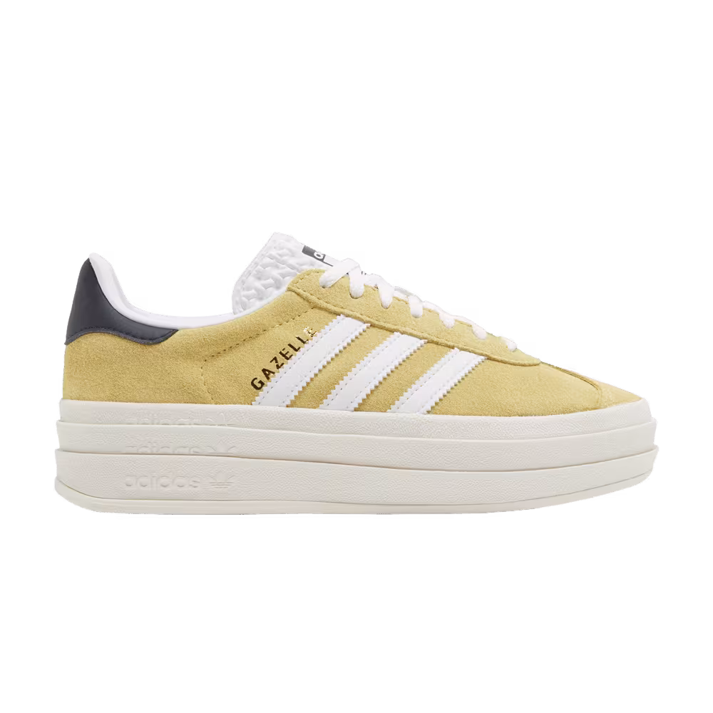 adidas Women's Gazelle Bold Almost Yellow