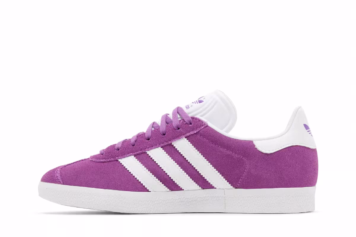 Adidas Women's Gazelle Shock Purple, view 4