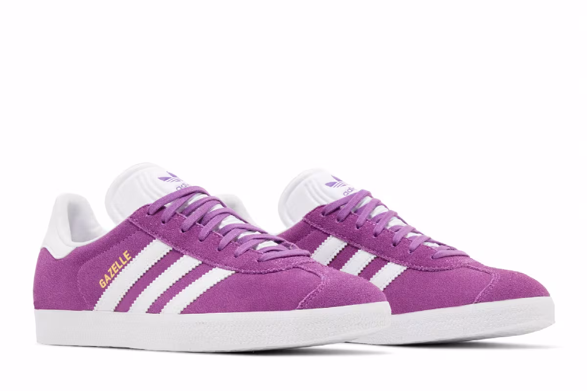 Adidas Women's Gazelle Shock Purple, view 9