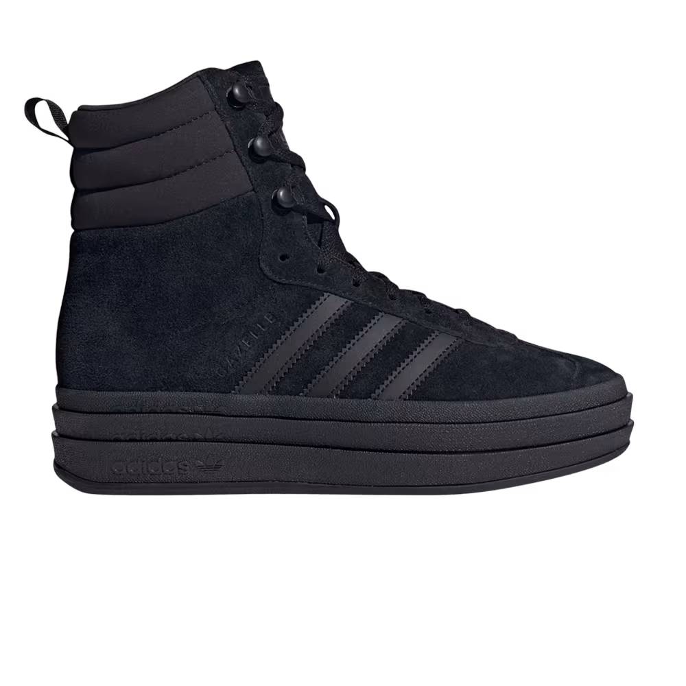adidas Women's Gazelle Boot Triple Black