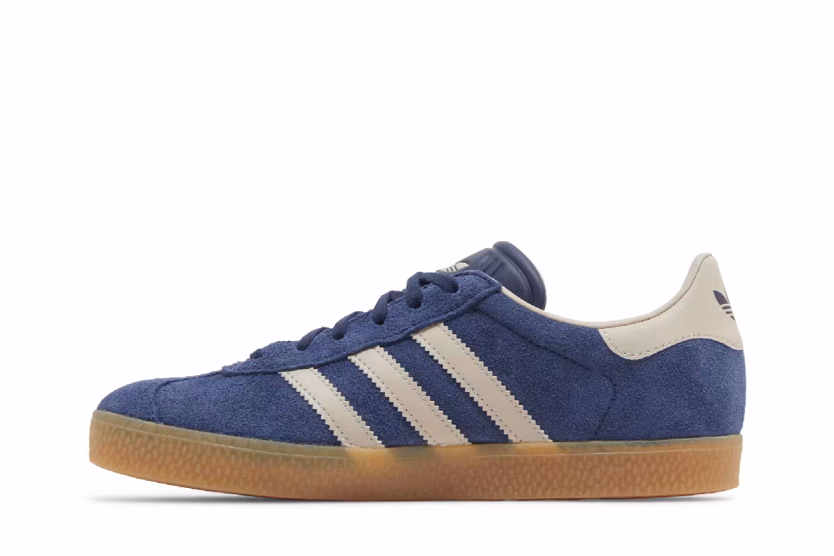 adidas Gazelle J Night Indigo Taupe, view 4