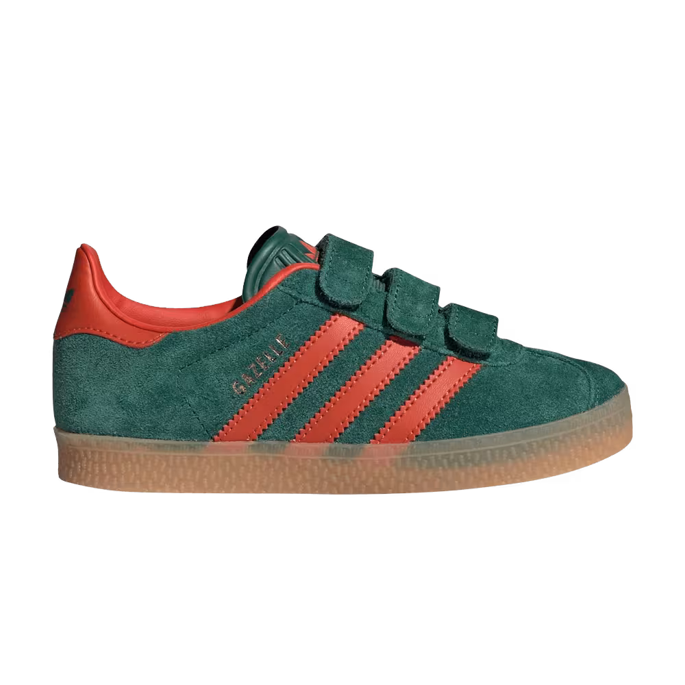 adidas Gazelle C Collegiate Green Preloved Red