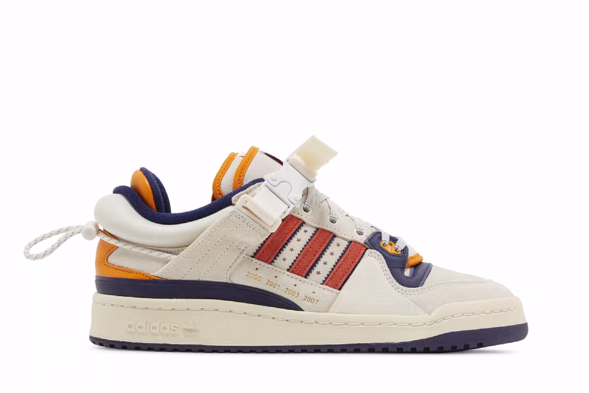 Bad Bunny x adidas Forum Buckle Low Cangrejeros, view 2