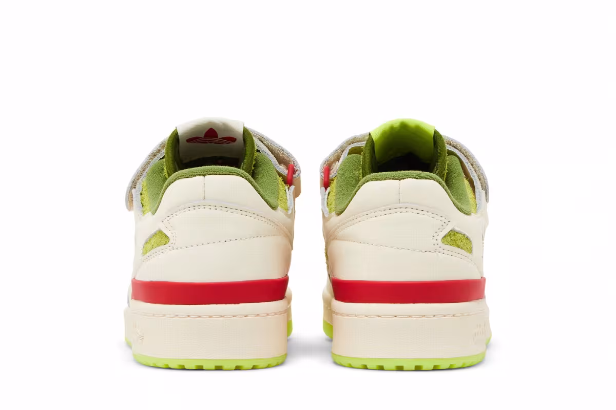 Dr. Seuss x adidas Forum Low The Grinch - Cream White, view 7