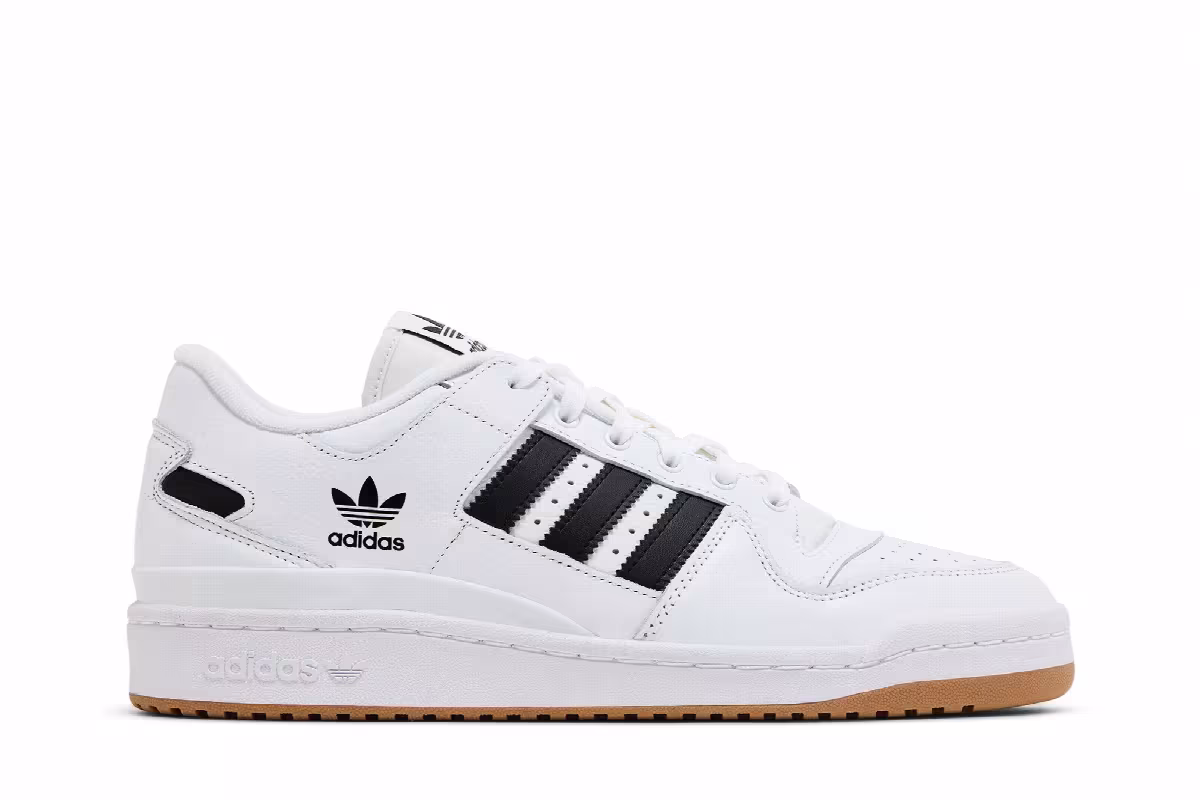 adidas Forum 84 Low ADV White Black, view 2