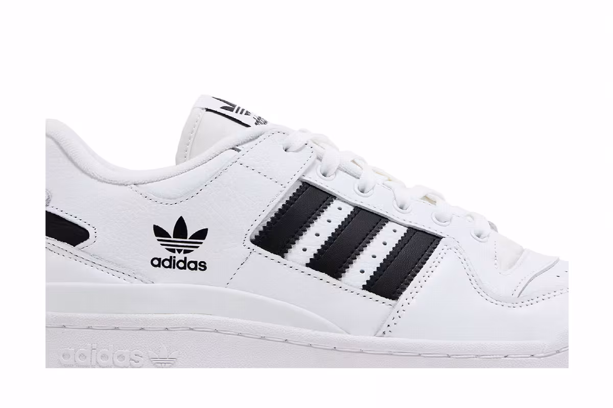 adidas Forum 84 Low ADV White Black, view 3