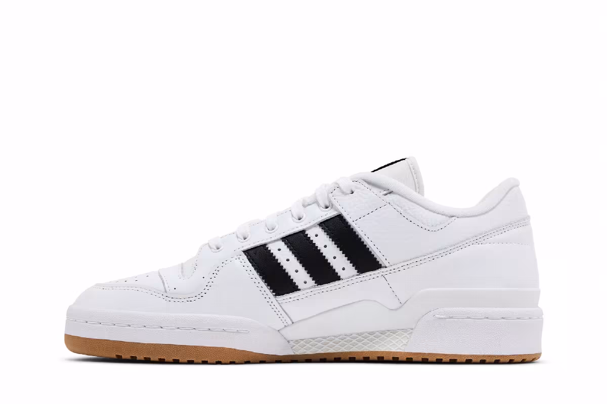 adidas Forum 84 Low ADV White Black, view 4