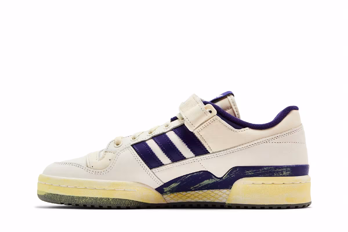 adidas Forum 84 Low AEC Vintage Pack - Purple, view 4