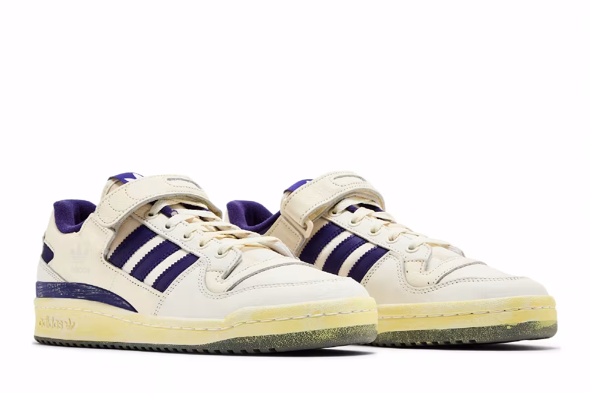 adidas Forum 84 Low AEC Vintage Pack - Purple, view 9