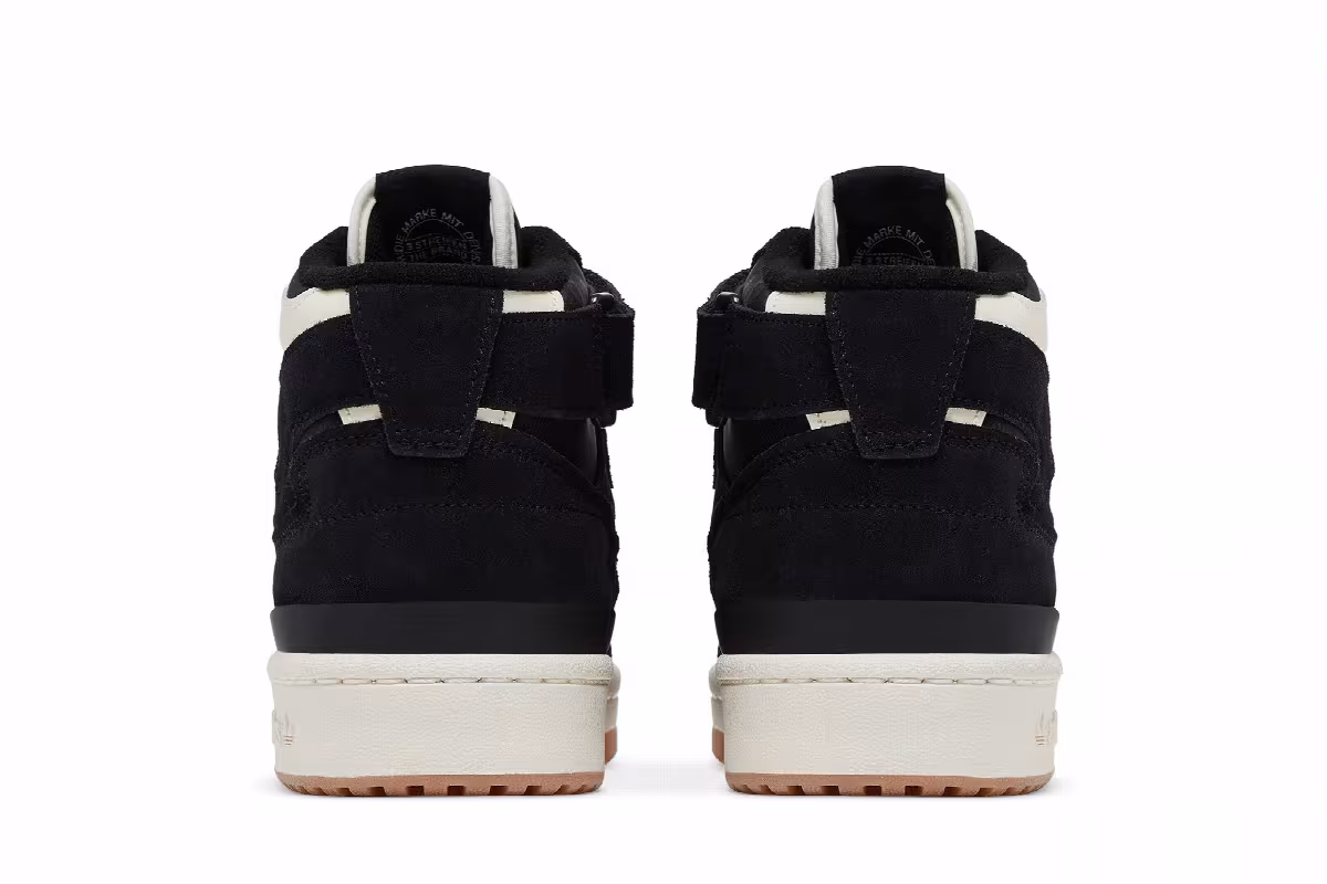 adidas Forum Mid Black Cream Gum, view 7