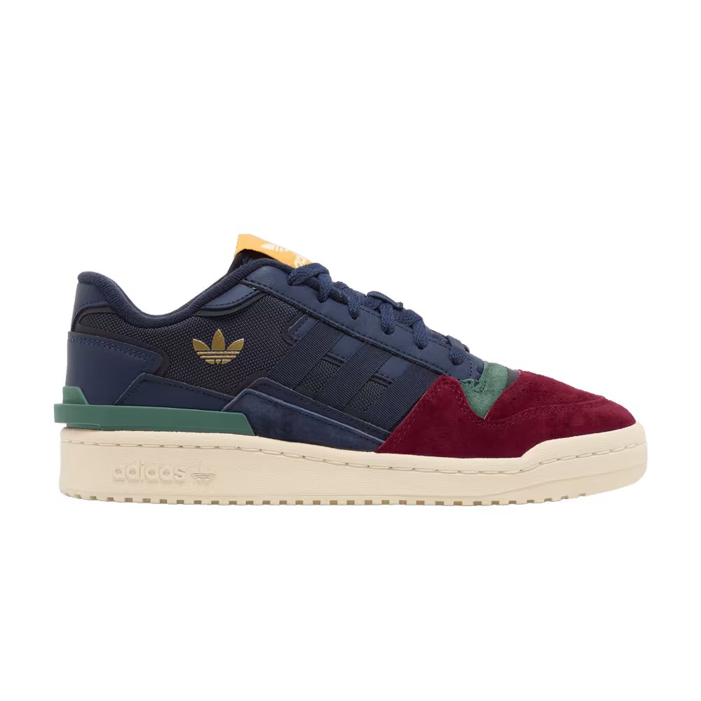 Adidas Forum Exhibit Low 2.0 Navy Burgundy Green