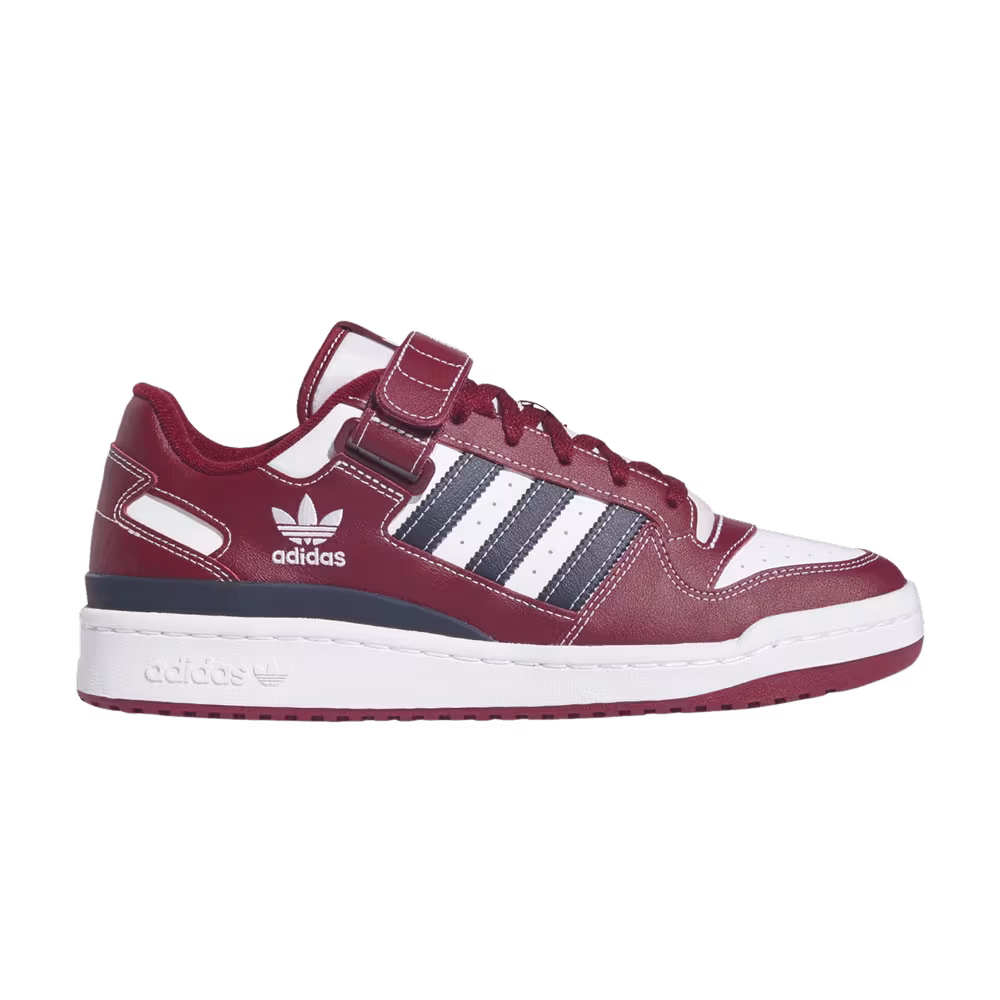 Adidas Forum Low Team Collegiate Burgundy Navy
