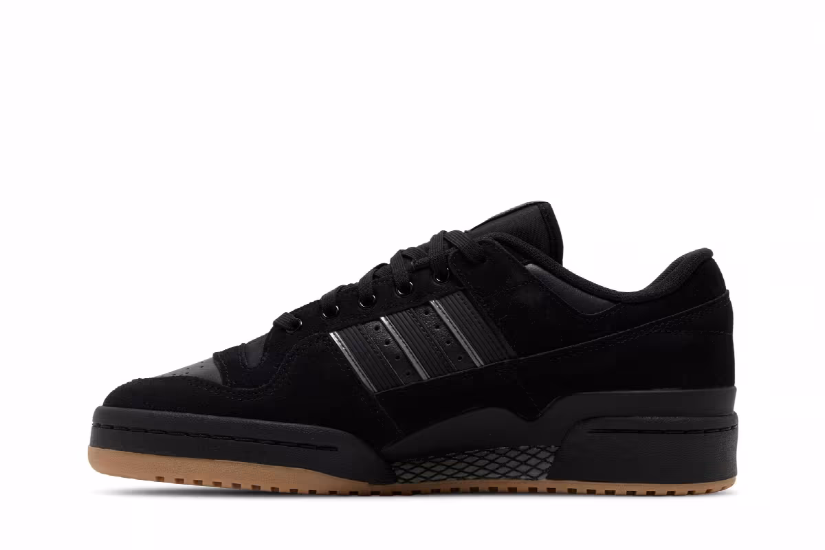 adidas Forum 84 Low ADV Black Grey Gum, view 4